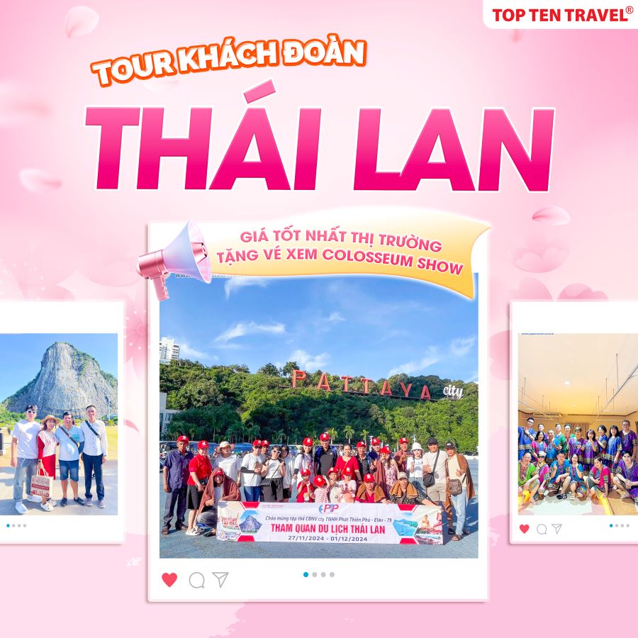 Tour Khách Đoàn Thái Lan