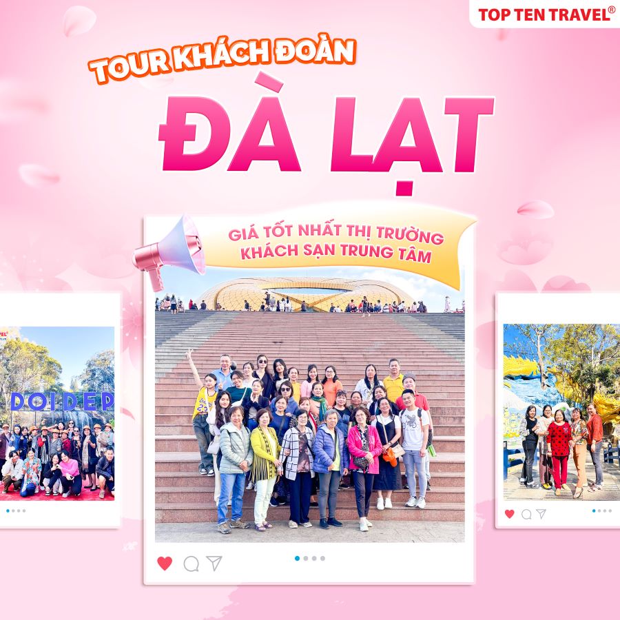 Tour Khách Đoàn Đà Lạt