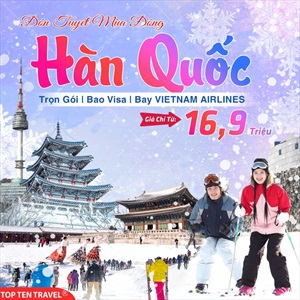 Tour Hàn Quốc mùa đông bay 5 sao: Seoul - Nami - Everland