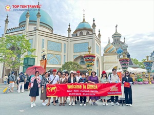 Tour Hàn Quốc: Nami - Namsan - Lotte World - Starfield 5N4D