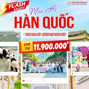 Tour Hàn Quốc: Seoul - Morning Calm - Lotte World 5N4D