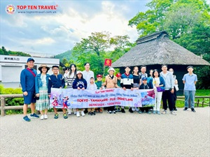 Tour Nhật Bản Ngắm Hoa Kochia Bay VNA