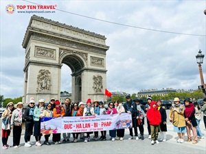 Tour Châu Âu: Đức - Hà Lan - Bỉ - Pháp - Thuỵ Sỹ 10N9D