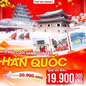 Tour Hàn Quốc ngắm tuyết: Seoul - Nami - Everland 5N4D