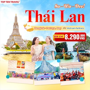 Tour Thái Lan Bay 5 Sao: Bangkok - Pattaya | 5N4D